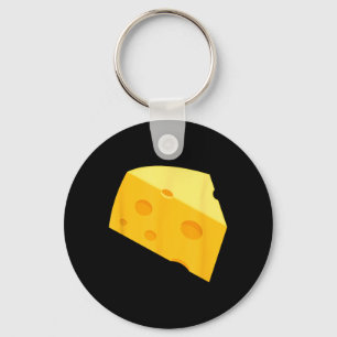 Matching Costume Cheese Shirt Funny Halloween Key Ring