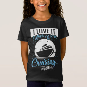 Matching Couple Cruising Vacation Cruise Ship Gift T-Shirt