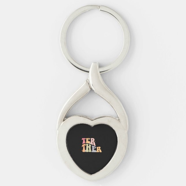Matching Couples Better Together Best Friends Desi Key Ring (Front)
