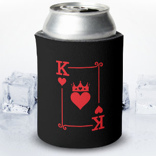 Matching Couples Halloween Costume King of Hearts Can Cooler