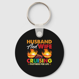 Matching Couples Husband Wife Cruising 2025 Cruise Key Ring