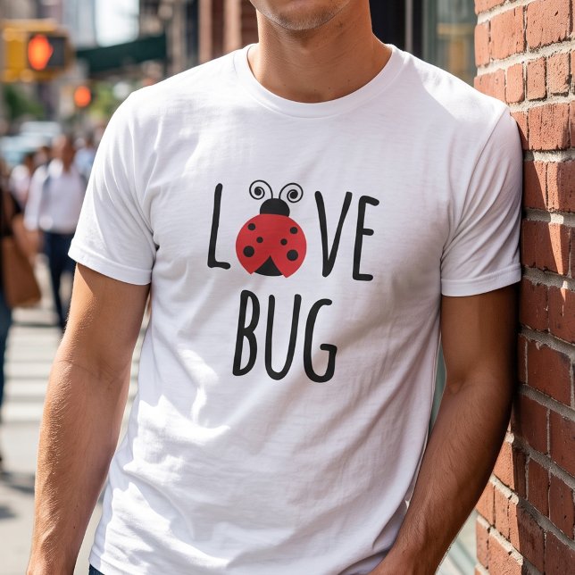 Matching Couples Love Bug Graphic T-Shirt (Creator Uploaded)