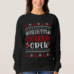 Matching Cousin Christmas Pyjamas Men Women Kids Sweatshirt