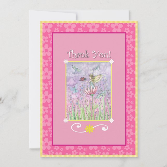 Matching Fairy Thank You Cards by Molly Harrison (Front)