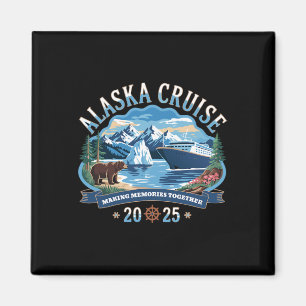 Matching Family And Group Alaskan Alaska Cruise 20 Magnet