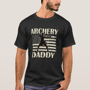 Matching Family Archery Daddy Arrow Target Team US T-Shirt
