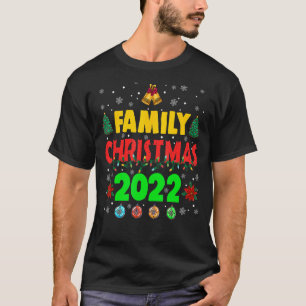 Matching Family Christmas 2022 Team Santa Elf Squa T-Shirt