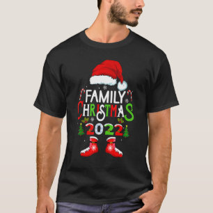 Matching Family Christmas 2022 Team Santa Elf Squa T-Shirt