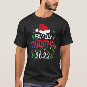 Matching Family Christmas 2022 Team Santa Elf Squa T-Shirt