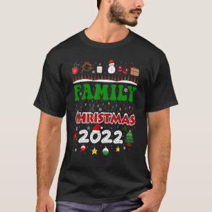 Matching Family Christmas 2022 Team Santa Elf Squa T-Shirt