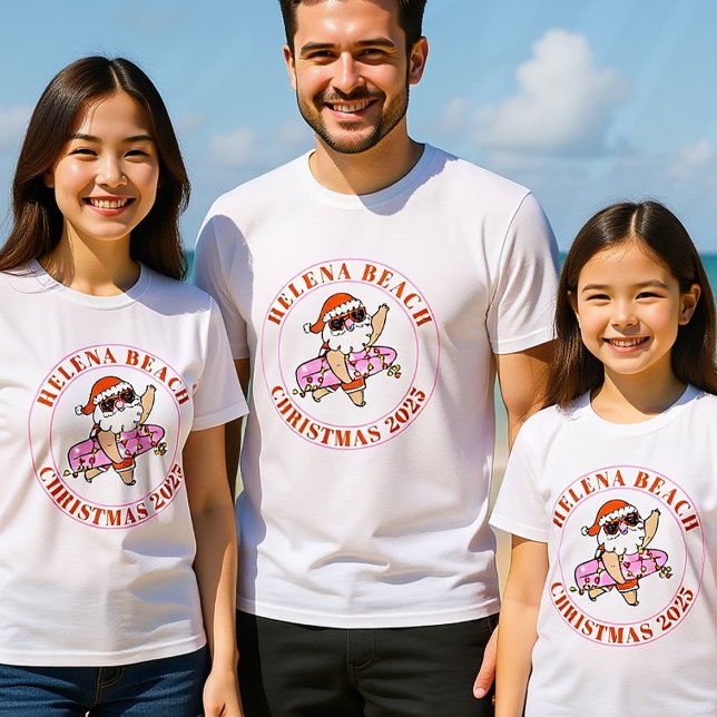 Matching Family Christmas Beach Vacation Shirts (Creator Uploaded)