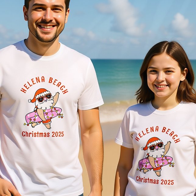 Matching Family Christmas Beach Vacation Shirts (Creator Uploaded)