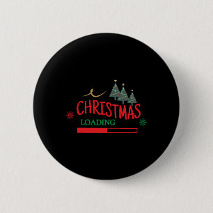 Matching Family Christmas Loading 6 Cm Round Badge