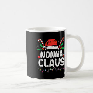 Matching Family Christmas Pajama Xmas Lights Nonna Coffee Mug