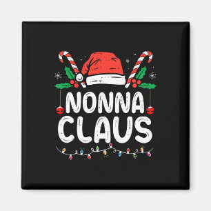 Matching Family Christmas Pajama Xmas Lights Nonna Magnet