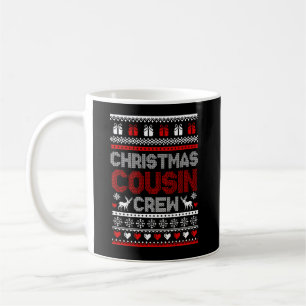 Matching Family Christmas Pyjamas Cousin Crew Coffee Mug
