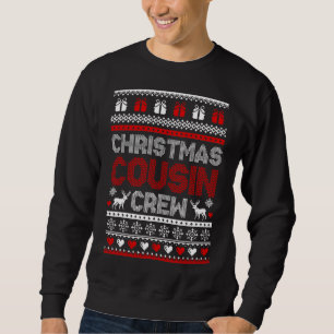 Matching Family Christmas Pyjamas Cousin Crew Sweatshirt
