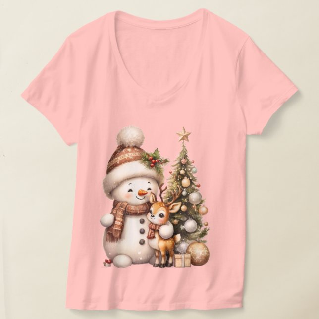 Matching Family Christmas T-Shirt | Festive Holida (Laydown)