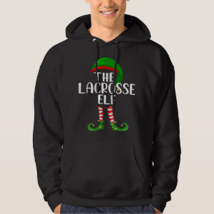 Matching Family Christmas The Lacrosse Elf Hoodie