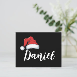 Matching Family Christmas Xmas Personalized Name  Holiday Postcard