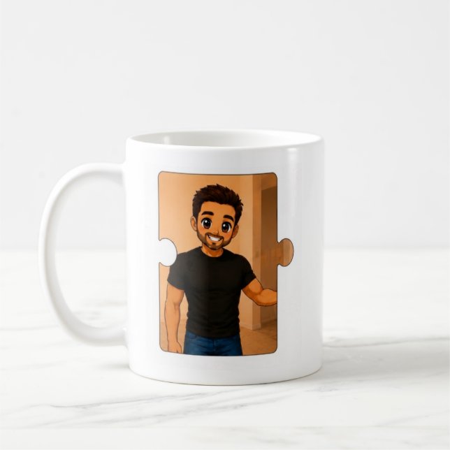 Matching Family Coffee Cup Personalised Editable (Left)