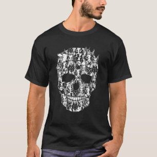 Matching Family Doberman Dog Skull Costume Hallowe T-Shirt