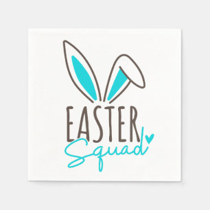 Matching Family Easter Squad Napkin