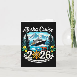 Matching Family Friends And Group Alaska Cruise 20 Card