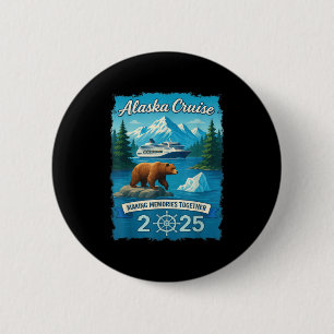 Matching Family Friends And Group Alaskan Alaska C 6 Cm Round Badge