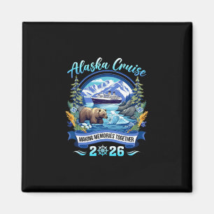 Matching Family Friends And Group Alaskan Alaska C Magnet