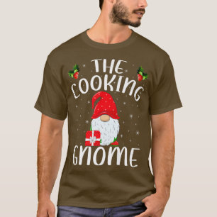 Matching Family Group Christmas The Cooking Gnome T-Shirt