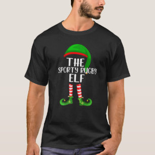 Matching Family Group Christmas The Sporty Rugby E T-Shirt