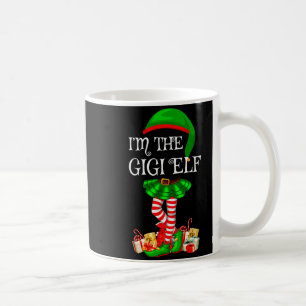 Matching Family Group I'm The Gigi Elf Christmas Coffee Mug