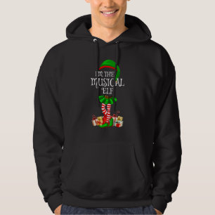 Matching Family Group I'm The Musical Elf Christma Hoodie