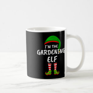 Matching Family I'm The Gardening Elf Christmas  Coffee Mug
