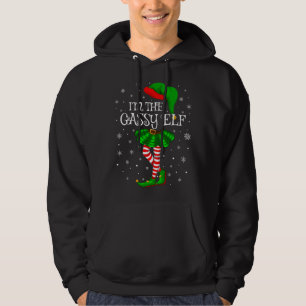 Matching Family I'm The Gassy Elf Christmas Hoodie