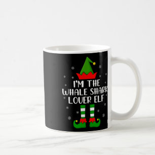 Matching Family I'm The Whale Shark Lover Elf Chri Coffee Mug