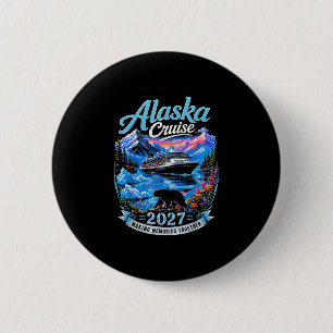Matching family making memories squad alaska 6 cm round badge
