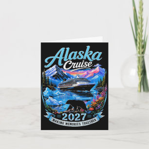 Matching family making memories squad alaska card