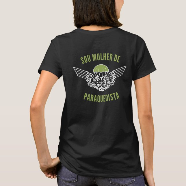 Matching Family Portuguese Paratrooper T-Shirt (Back)