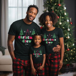 Matching Family Pyjamas Christmas Woman's Tri-Blend Shirt