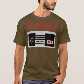Matching Family Shirt Player 2 Video Game Shirt