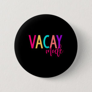 Matching Family Vacation S Vacay Mode Summer  6 Cm Round Badge