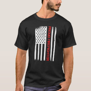 Matching fireman duty team Proud Firefighter Appre T-Shirt