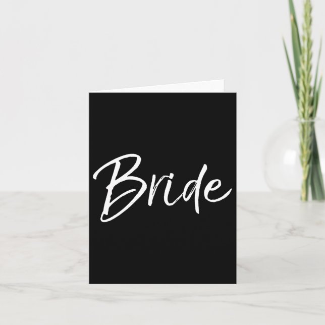 Matching Getting Ready Bride &amp; Groom Wedding G Card (Front)