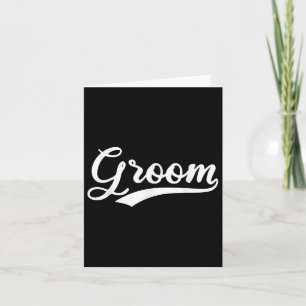 Matching Getting Ready Bride & Groom Wedding G Card