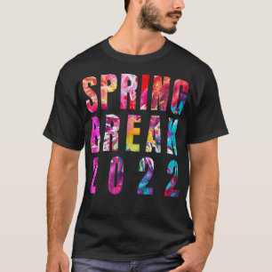 Matching Group Spring Break 2022 Vintage Tie Dye T-Shirt