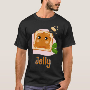 Matching Halloween Peanut Butter and Jelly Costume T-Shirt