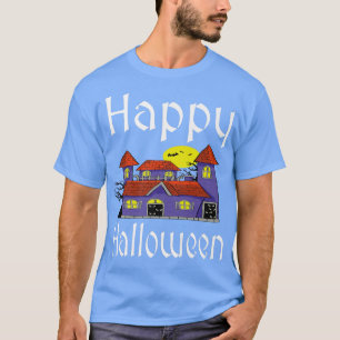Matching Happy Halloween Family Group Funny Haunte T-Shirt