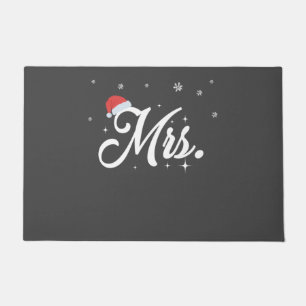 Matching His and Hers Holiday Gifts- Mr. and Mrs. Doormat